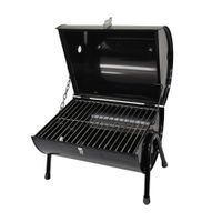 Parrilla al Carbón Portátil Maletin Meat Master Varilla-Varilla Acero Inoxidable 39x43x58cm