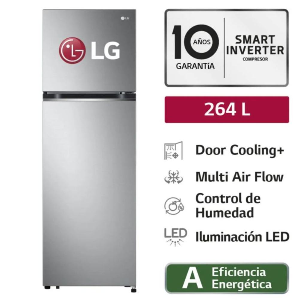 Refrigeradora LG Top Freezer Gt26bpp