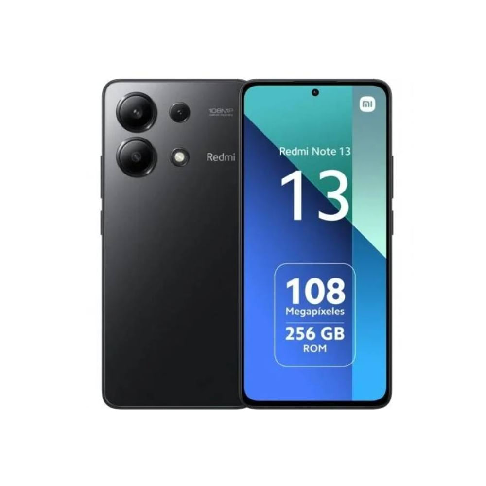 Celular Xiaomi Redmi Note 13 8GB Ram 256GB Negro