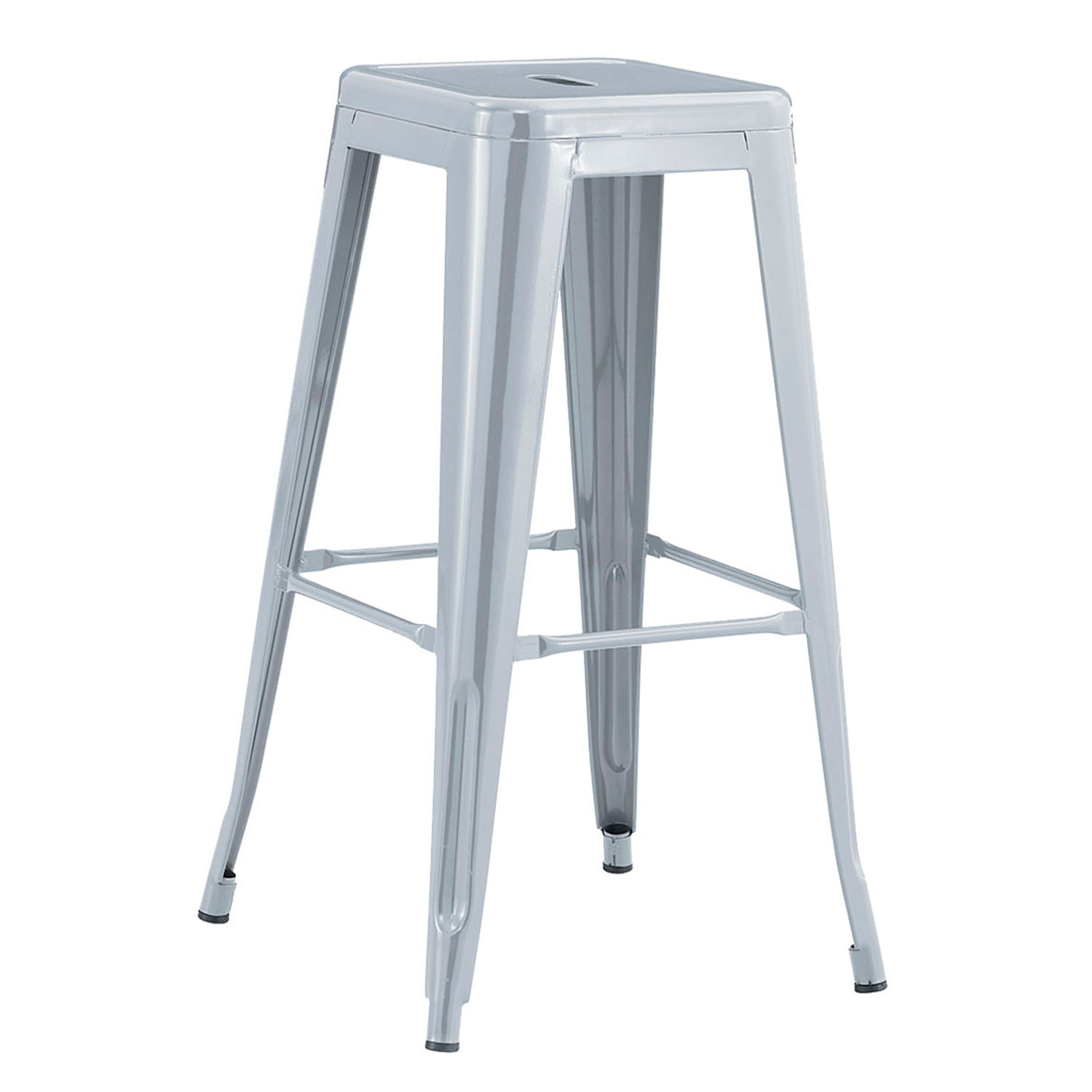 Banco de Bar Metal Tolix Gris