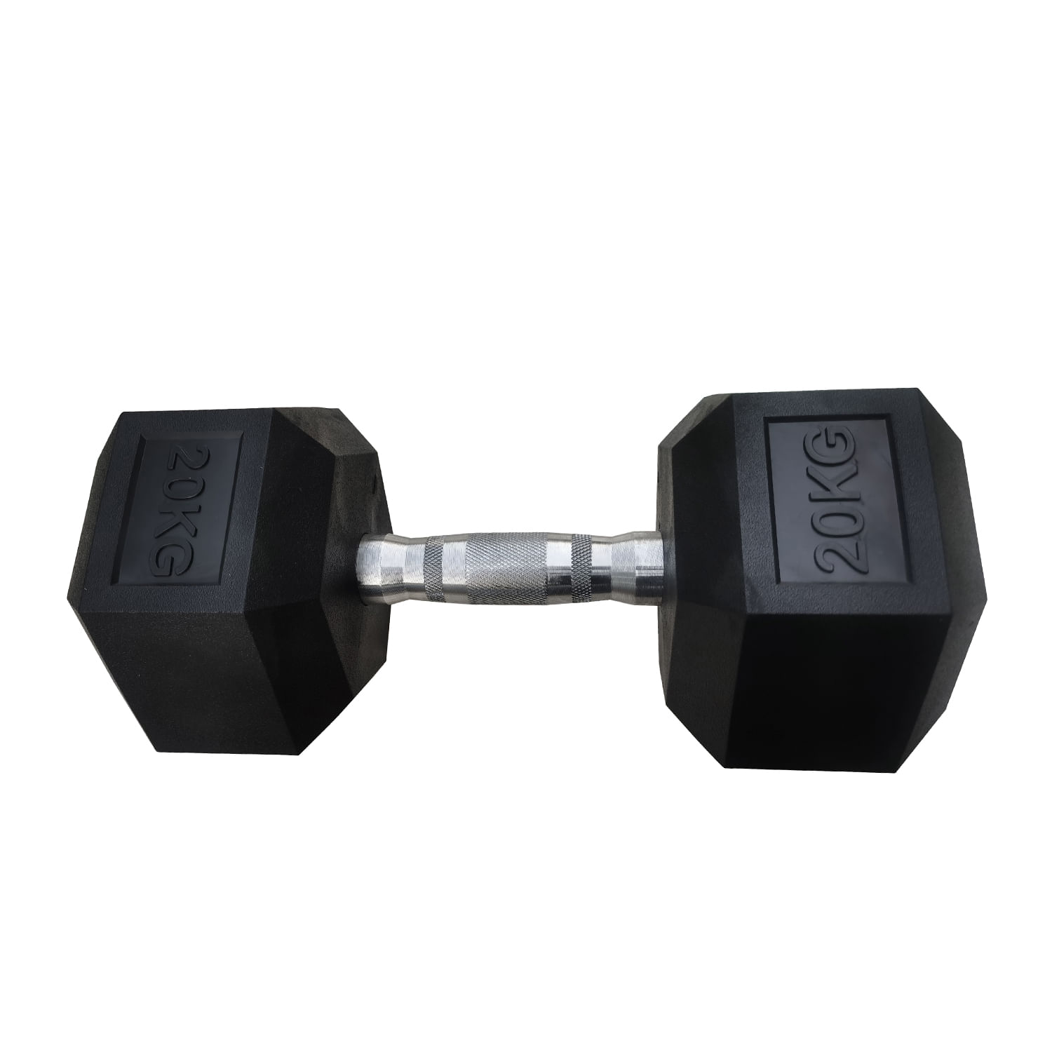 Mancuerna Atletis hexagonal PVC-Acero 20 kg