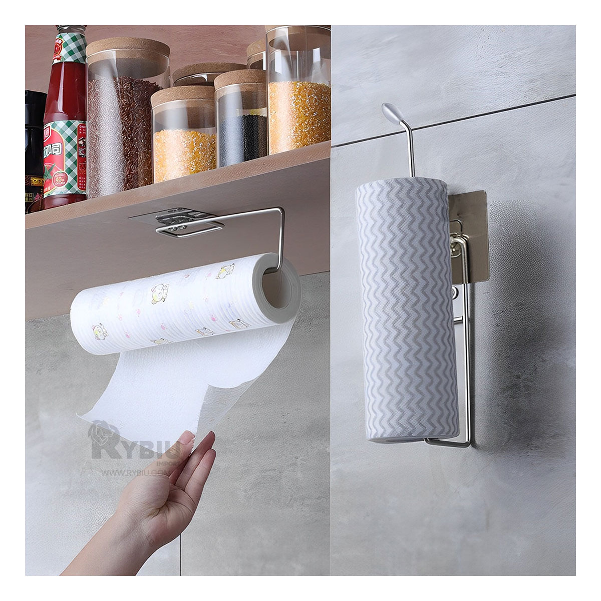 Organizador para Rollo de Papel Acero Y+Agendita