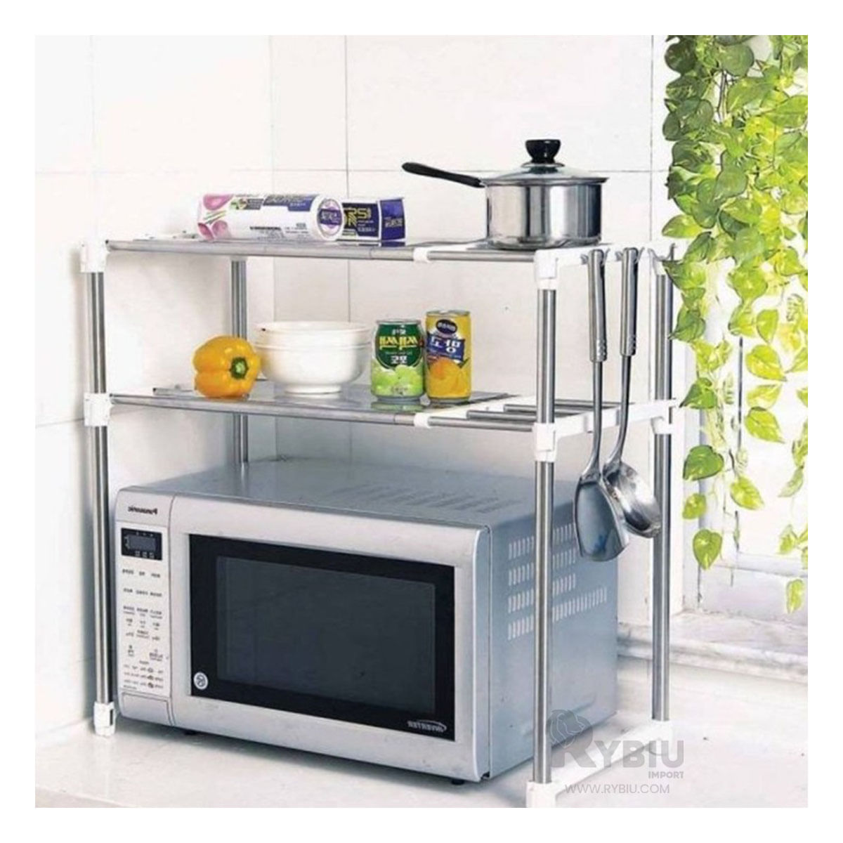 Organizador de Metal y Plastico en Blanco Y+Agendita