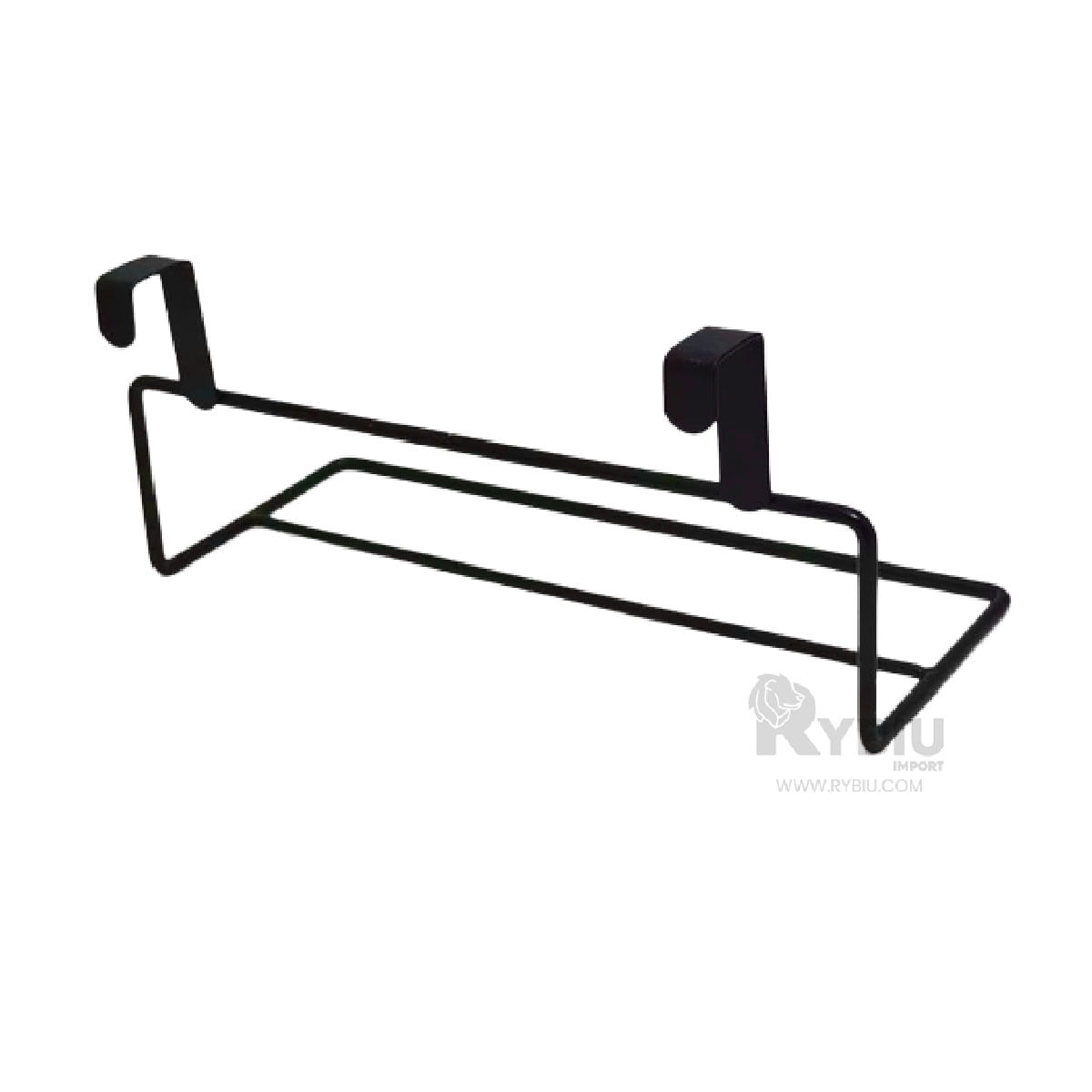 Toallero Resistente Cocina de Color Negro Y+Stickers