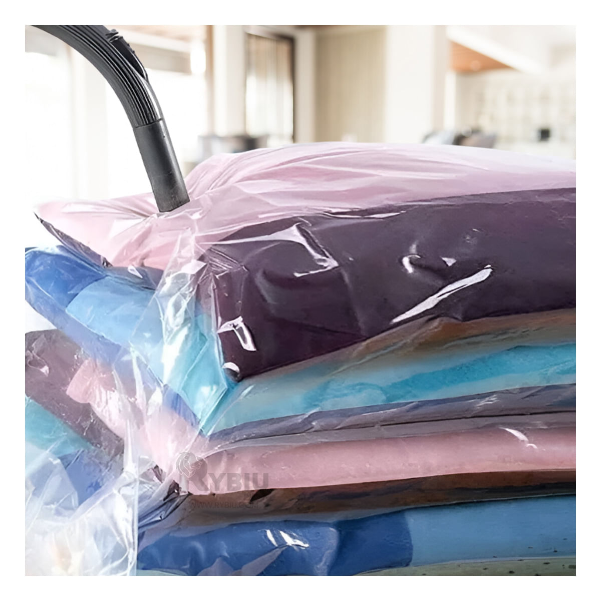 Bolsa de Almacenamiento al Vacio 70x100 cm Anaranjado