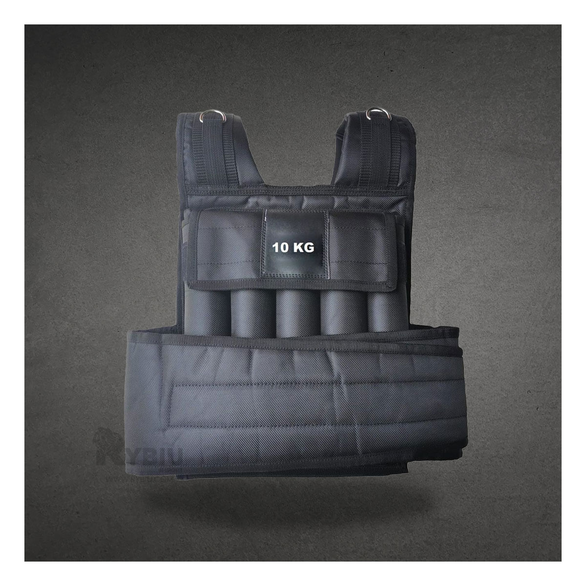 Chaleco de Resistencia 10 K de Color Negro Y+ Agendita