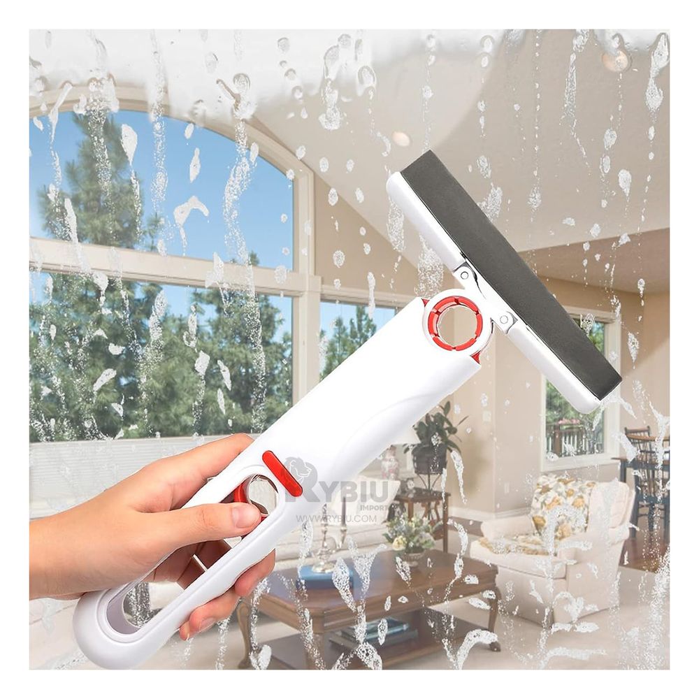 Mini Mopa Portatil con 3 Cabezales de Algodon en Blanco - Promart
