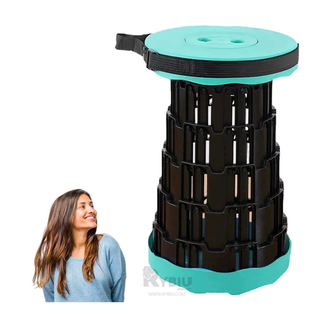 Silla Encantador de Color Verde Y+Stickers