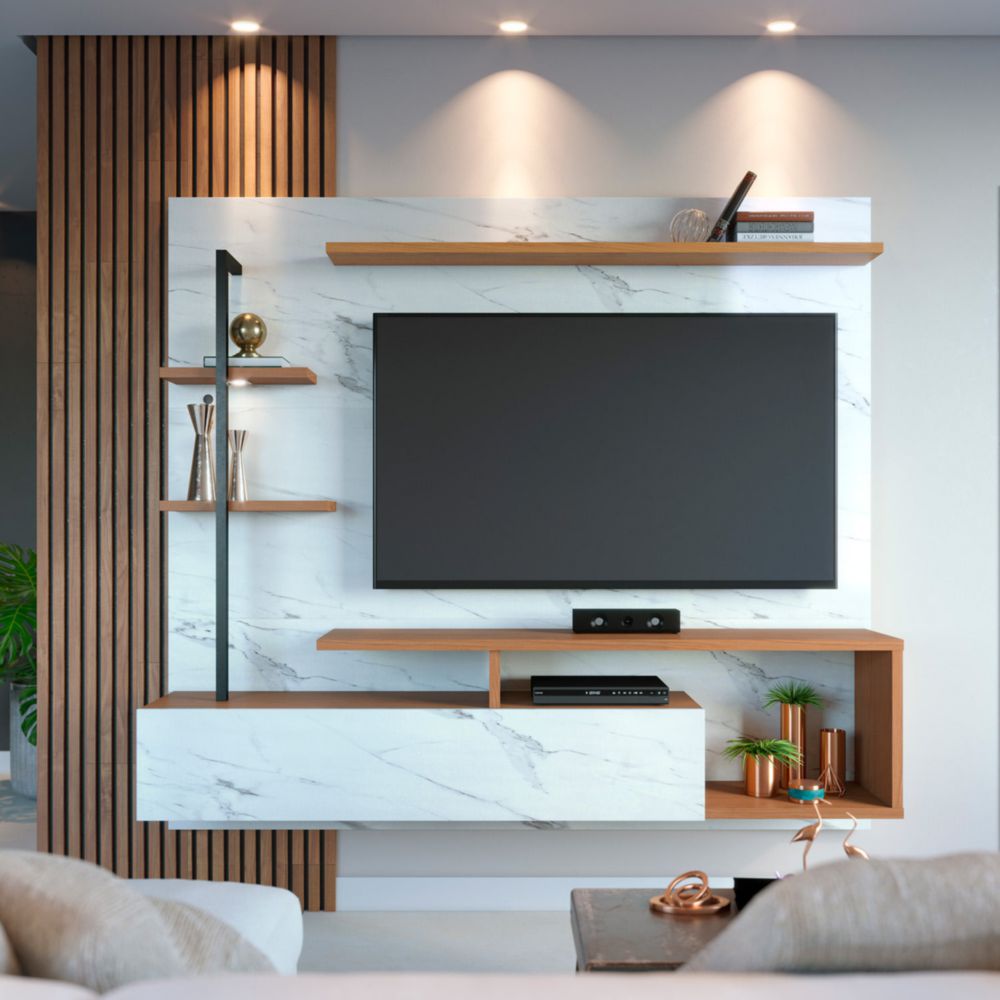 Panel De Tv 58"" Maragogi Textura