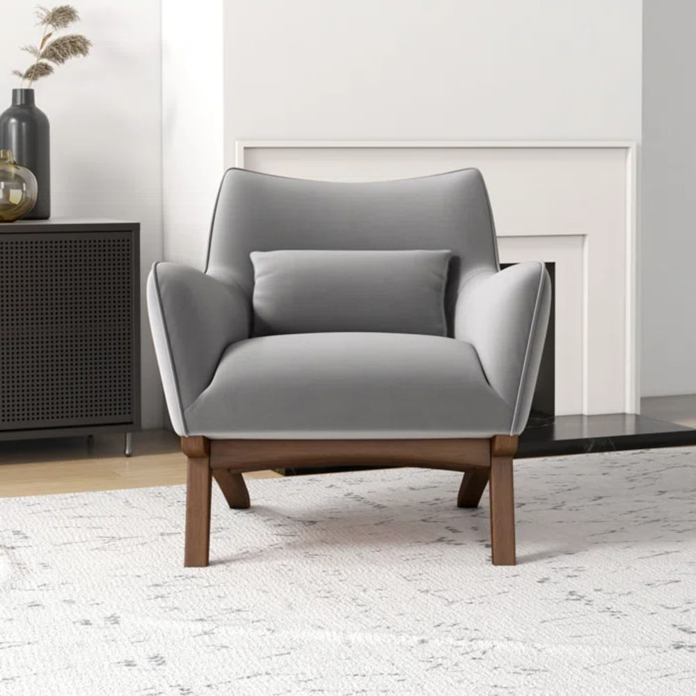 Sillón Minimalista London color Gris TU MESITA