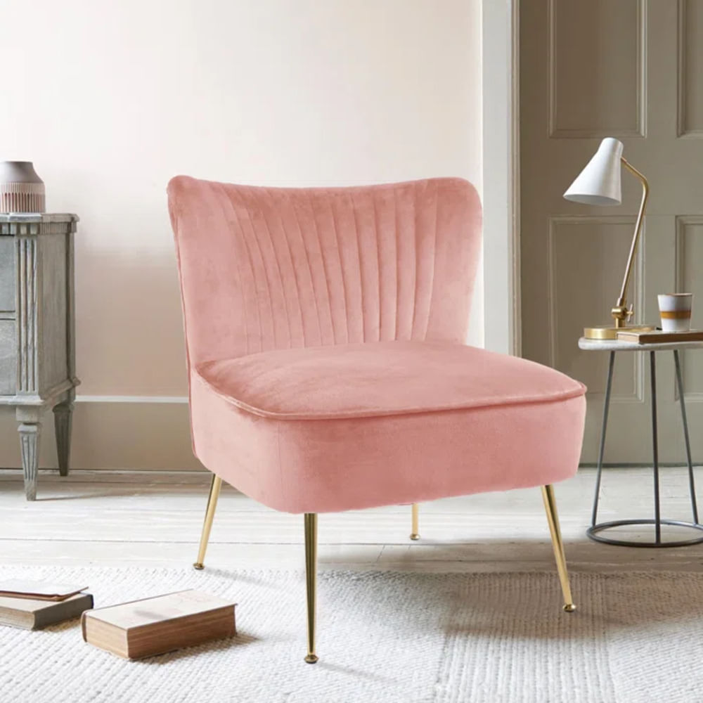 Butaca Multiusos Naomi color Rosado TU MESITA