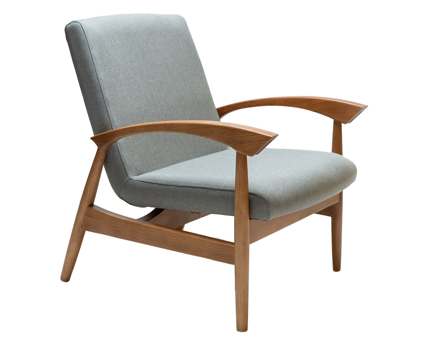 Butaca Moderna Marisol color Gris TU MESITA Tela Poliéster