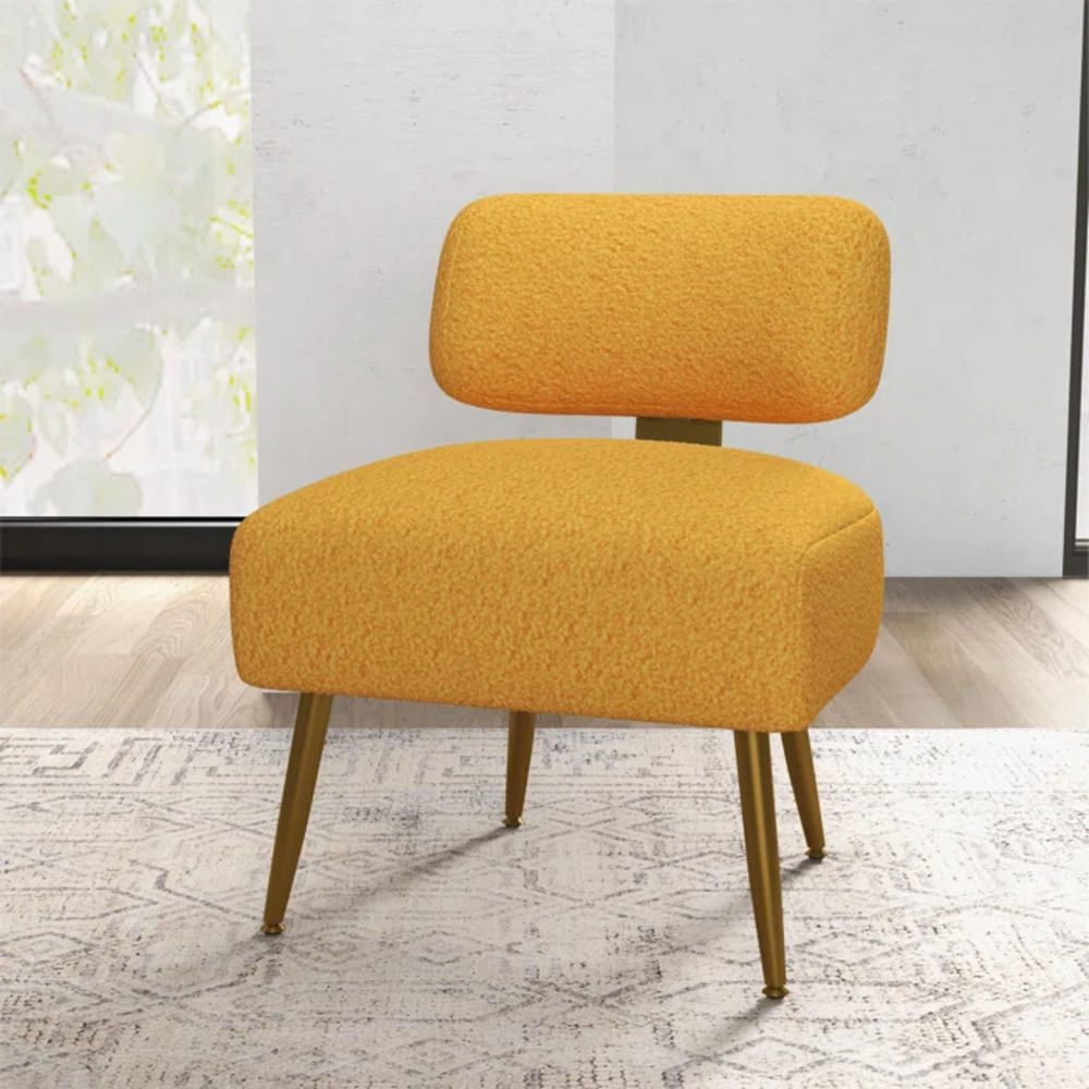 Butaca Clásica Rosangela color Amarillo TU MESITA