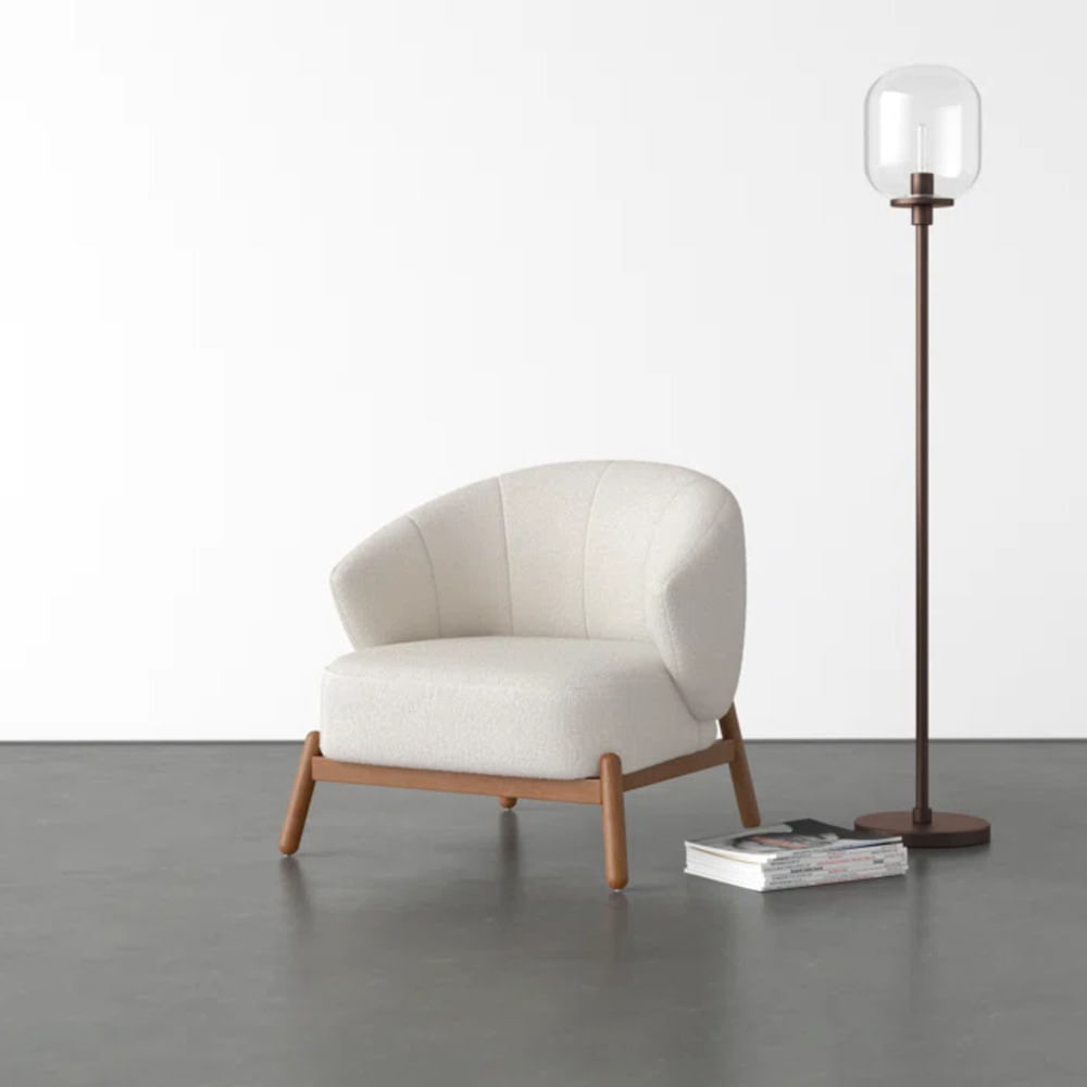 Butaca Minimalista Magik color Blanco TU MESITA