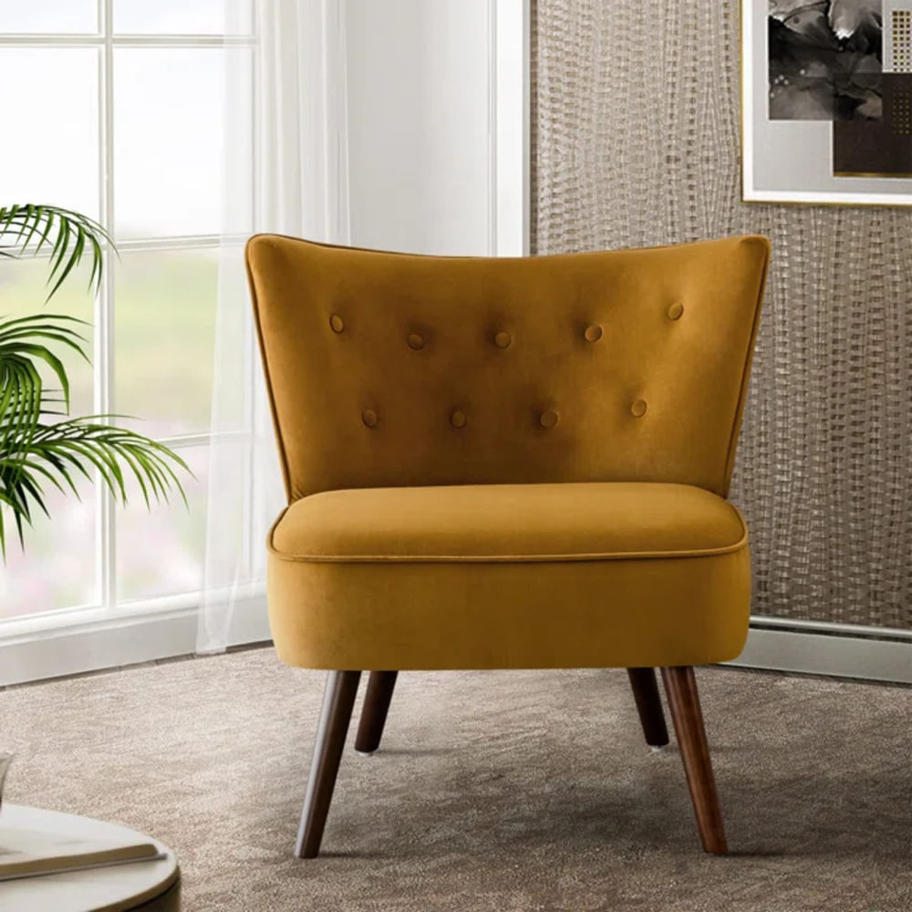 Moderna Butaca Aconcagua color Mostaza TU MESITA