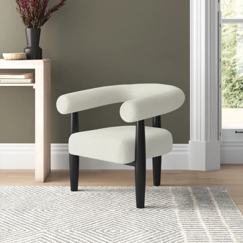 Butaca Moderna Milán color Blanco TU MESITA