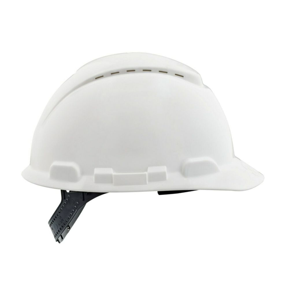 Casco 3M Hard Hat con Ventilación en Polietileno Blanco Ajustable