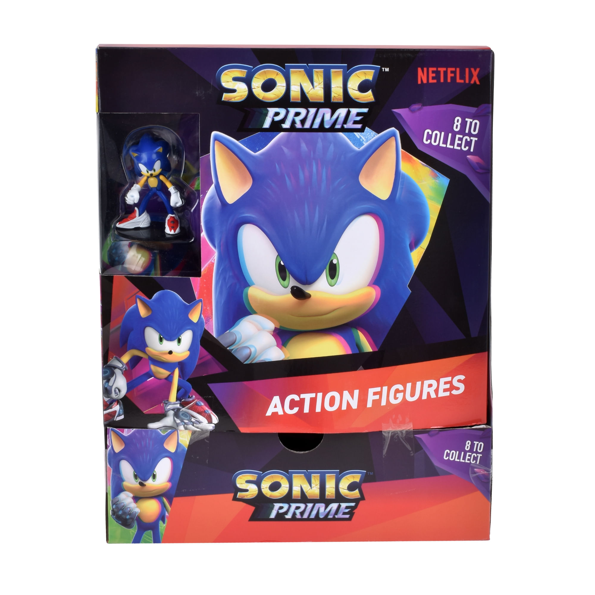 Figura en Capsula con Base SONIC de 8cm