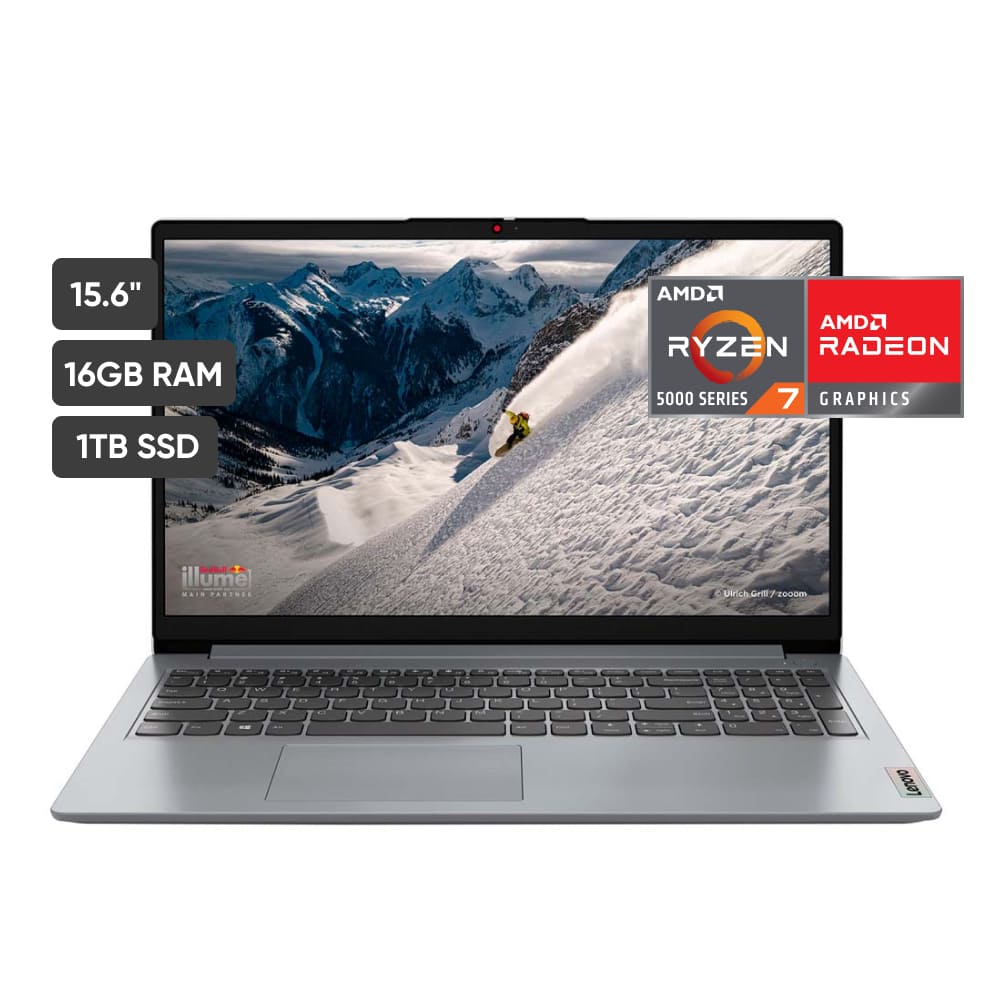 Laptop LENOVO IdeaPad 1 15ALC7 15.6"" AMD Ryzen 7 (5000 series) 16GB 1TB SSD