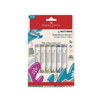 Multimark Shake And Paint Metalicos FABER CASTELL X6