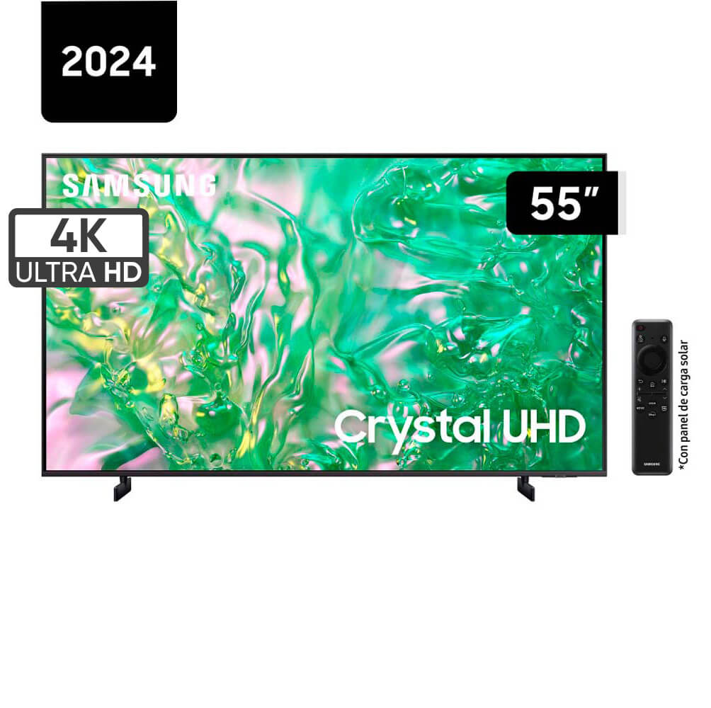 Televisor SAMSUNG CRYSTAL UHD 55"" UHD 4K Smart TV UN55DU8000GXPE