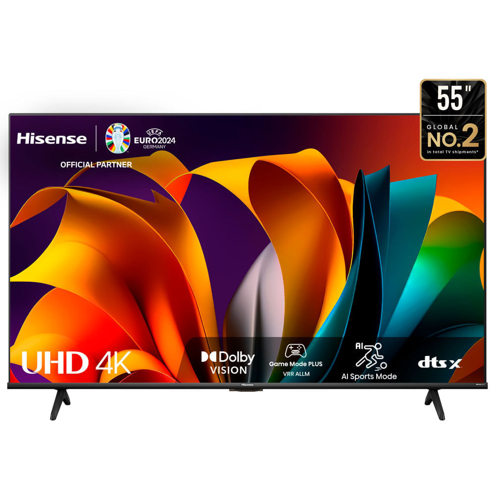 Televisor HISENSE LED 55"" UHD 4K Smart TV 55A6N