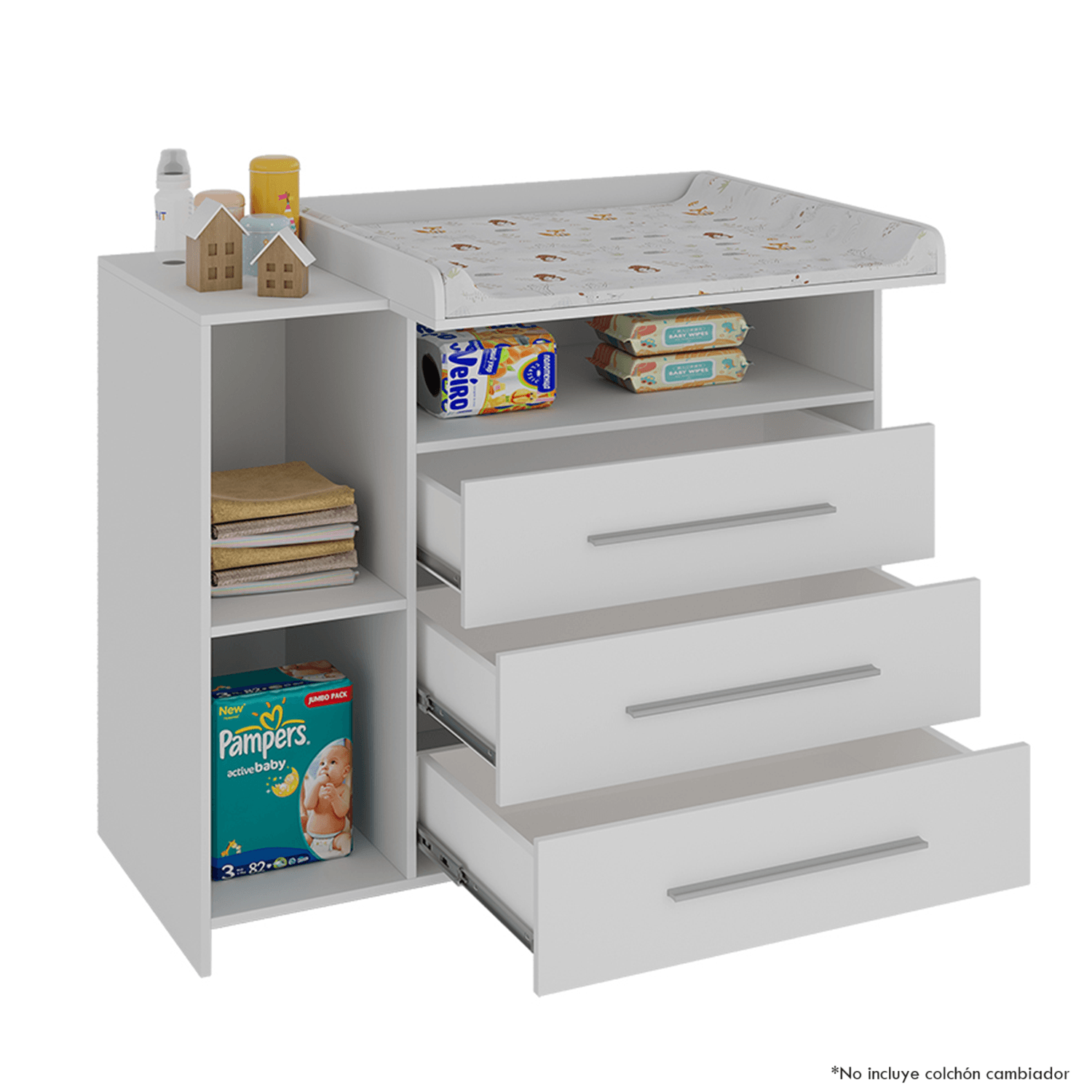 Comoda Cambiador Kayami DIBA Muebles