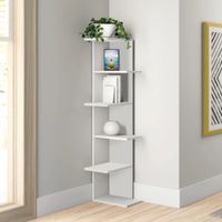 Estante Moderno Neferia Blanco R&R MUEBLES