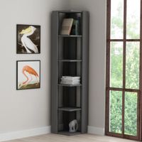 Estante Moderno Taniyama Gris R&R MUEBLES