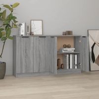 Aparador Moderno Flio Gris R&R MUEBLES
