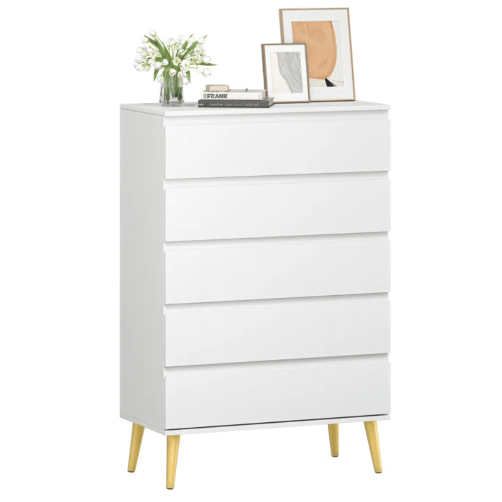 Comoda Yalana Blanco - Muebles Bonno