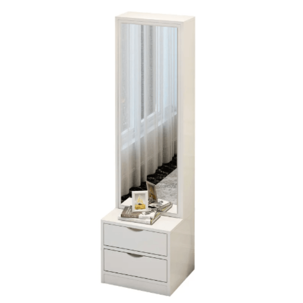 Mueble Tocador con Espejo Maeva Blanco Muebles Bonno