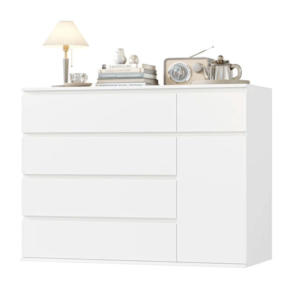 Comoda Kardos Blanco - Muebles Bonno