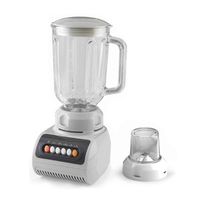 Licuadora Nationalizer 400 W Vaso de Vidrio NT-880G Blanco