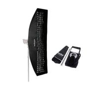 Softbox Strip Godox 35 x 160cm montura Bowens con grilla