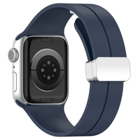 Correa Iwatch Silicona con Broche Magnetico 38/40/41mm - Color Azul