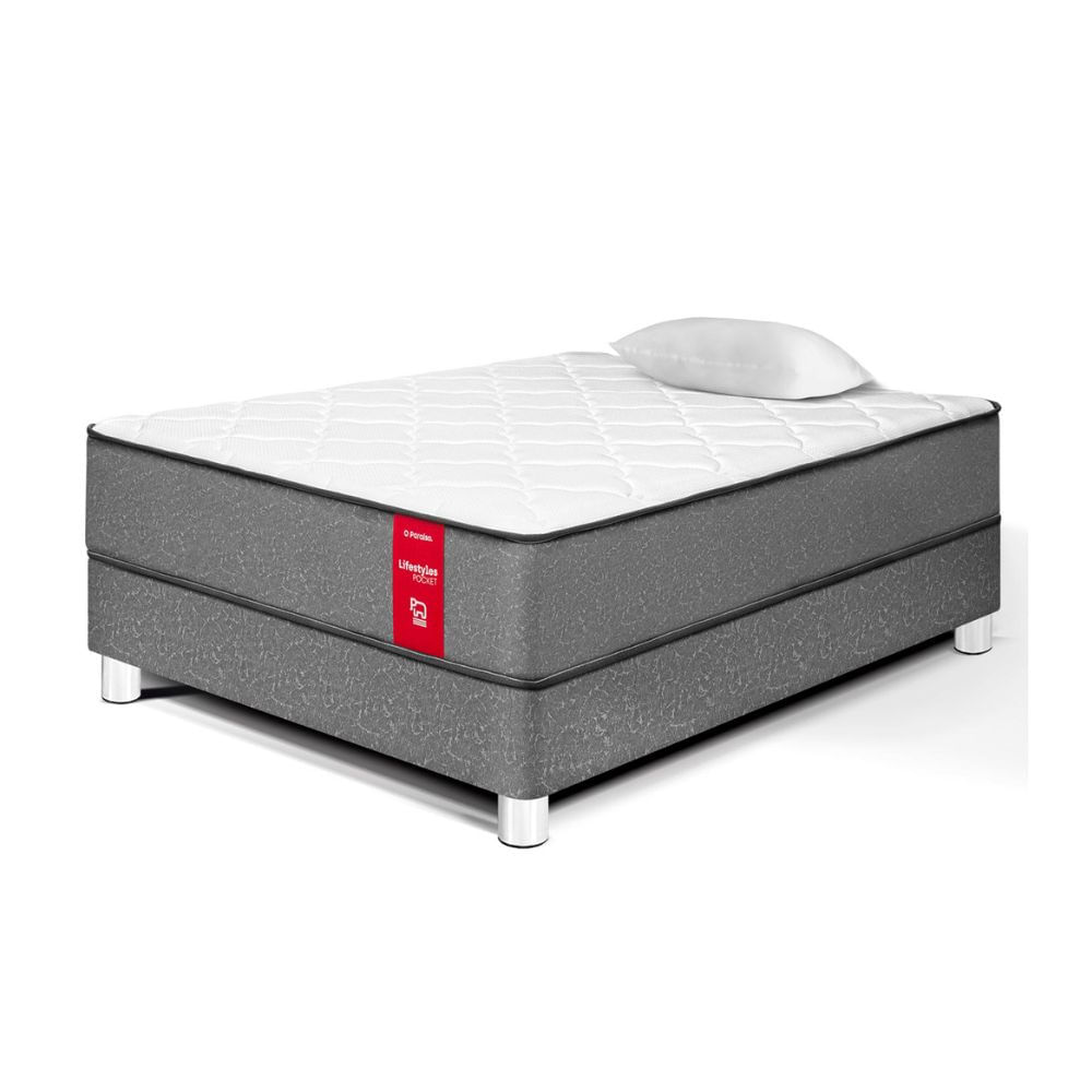 Cama Paraiso Lifestyles Pocket 1.5 Plazas