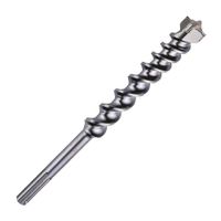 Broca Helicoidal SDS Max Bosch Modelo 1 618 596 444 de Acero Diamante Plata