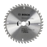 Disco de Sierra Circular Bosch Ecoline 184x20mm 40 dientes en Acero para Madera