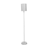 Lámpara de pie Gia Plateada 1 Luz Orange