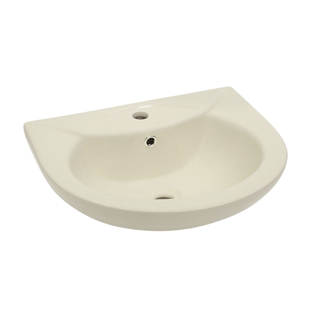 Lavatorio Loza Vitrificada Orange Ártico Boné Beige 56 cm