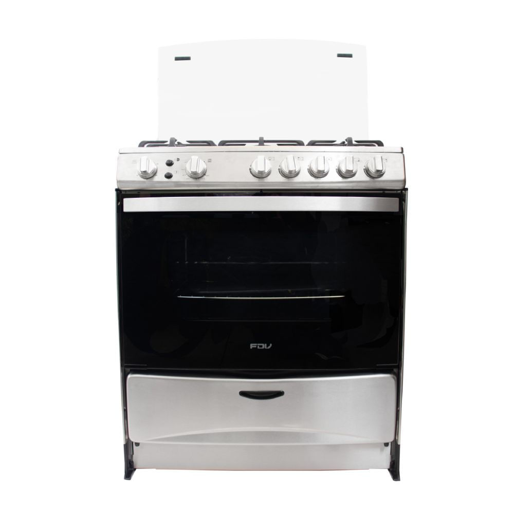 Cocina de pie a gas 30"" Expert 76 Fdv 5 hornillas Acero Inoxidable
