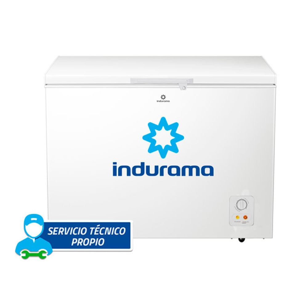 Congeladora Indurama 297Lt Defrost CI-320BL Blanco