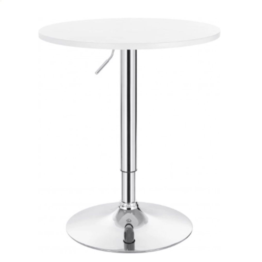 Mesa de Bar Ofideas Modelo Flap Color Blanco