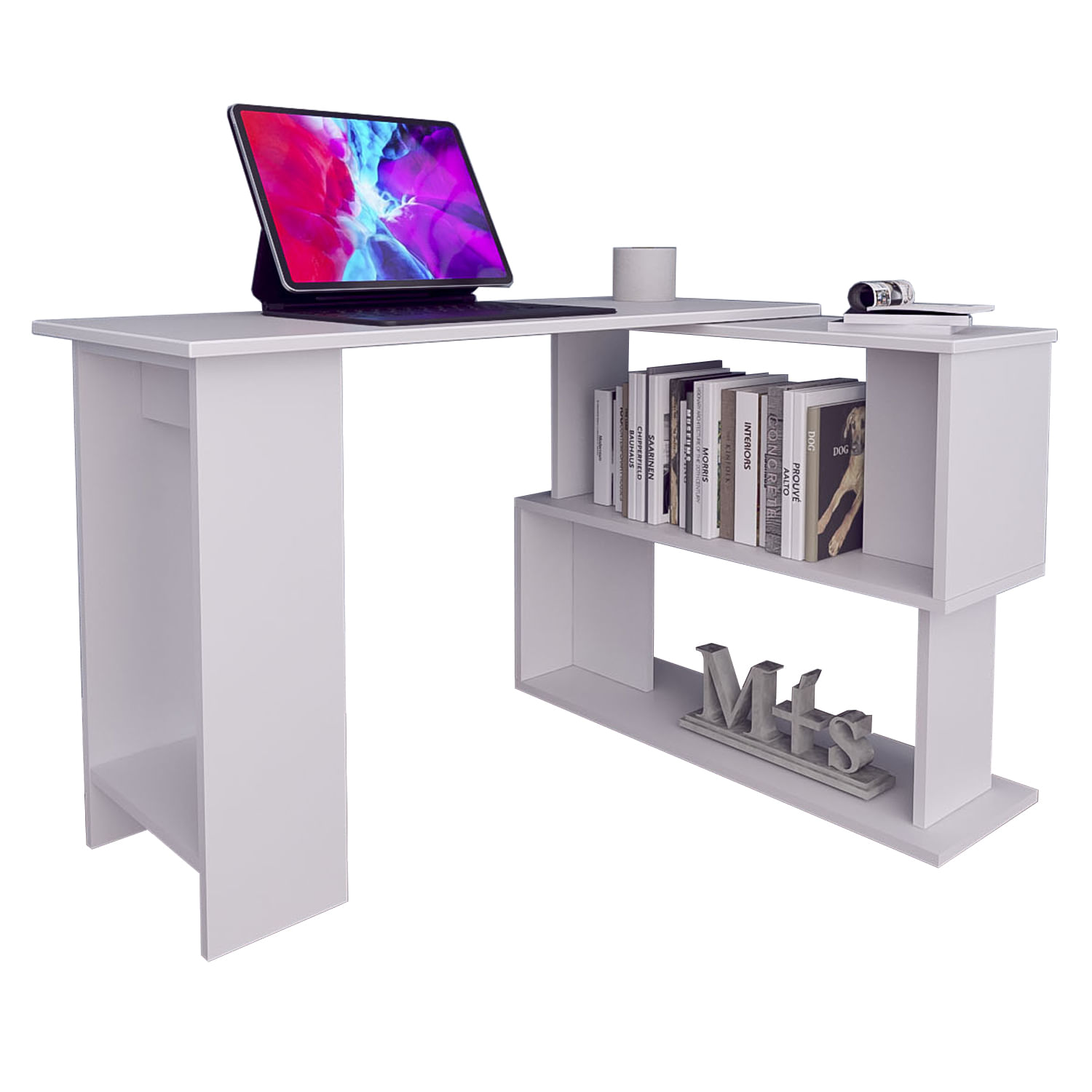 Escritorio Daiki Color Blanco Muebles&Estilos Muebles de Oficina