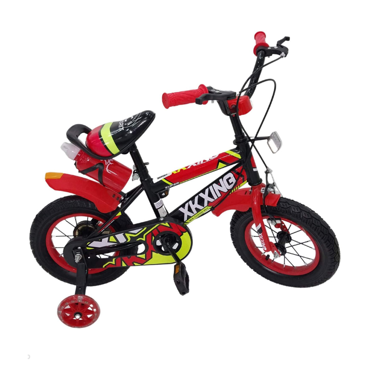 Bicicleta Para Niño Infantil Kids Aro 12 Sport Timbre Rojo