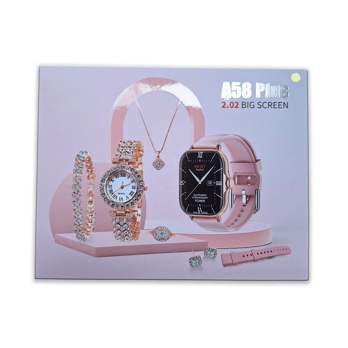Smartwatch A58 Plus Dorado Promart - Main Image