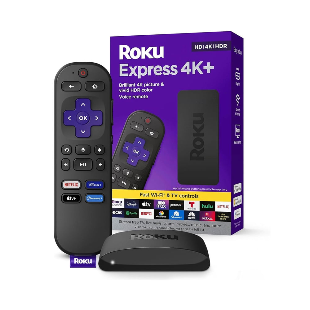 Roku Express 4K+ dispositivo de transmisión