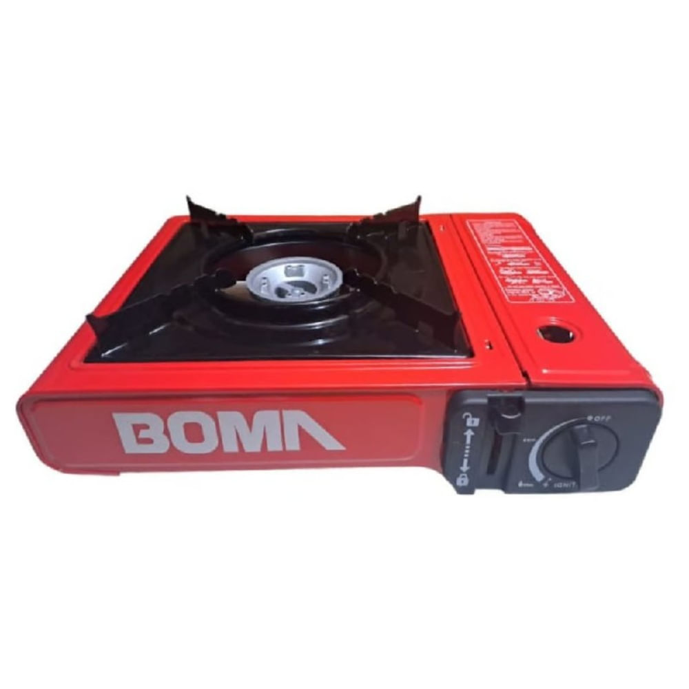 Cocina a Gas Portatil 1 Hornilla 2 en 1 Picnic Camping BOMA