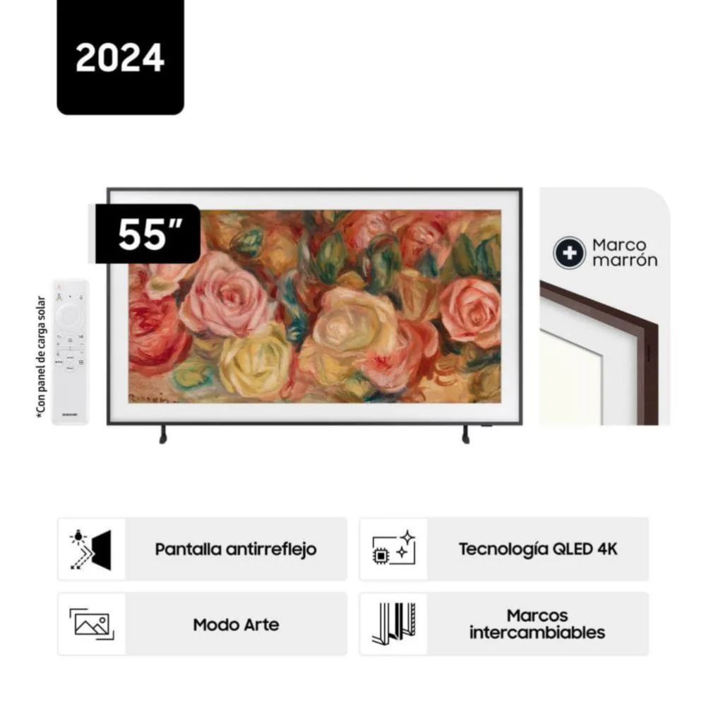 Televisor Samsung 55"" QN55LS03DAGXPE QLED 4K UHD